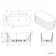 Finchley 1500mm Fluted Freestanding Bath