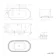 Brent 1500mm Fluted Matt White Freestanding Bath
