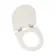 Kansas Traditional Chalk White Wooden Soft Close Seat