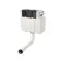 Detroit Cable Operated Concealed Cistern with Chrome Push Button Dia.60mm