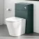 Detroit Chrome Round Push Button for Cable Operated Concealed Cistern - Dia.48mm