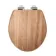 Alma Traditional Oak Effect Wooden Soft Close Seat
