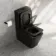 Kent Matt Black Quick Release Premium Soft Close Slim Seat