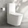 Kent Matt White Quick Release Premium Soft Close Slim Seat