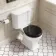 Enid Traditional Gloss Black Wooden Soft Close Toilet Seat