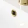 Brushed Brass Basin Overflow Ring