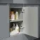 Foster Stone Grey Side Cabinet Unit 300mm