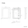 Arabella Battery Powered Illuminated LED Mirror 700x500mm