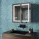 Allyson Illuminated LED Mirror Cabinet 600x600mm