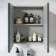 Navy Blue Mirror Cabinet 500mm