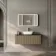 Olivia Brushed Brass Illuminated LED Mirror 600x1000mm