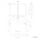 Olivia Matt Brass Mirror Cabinet 710x1000mm