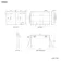 Aurora Matt Black Illuminated LED Mirror Cabinet With BLUETOOTH Speaker 700x1000mm