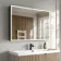 Esme Matt Black Illuminated LED Mirror Cabinet With BLUETOOTH Speaker 700x1000mm