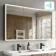 Esme Matt Black Illuminated LED Mirror Cabinet With BLUETOOTH Speaker 700x1200mm