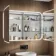 Willow Illuminated LED Mirror Cabinet With BLUETOOTH Speaker & USB Port 700x1000mm
