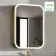 Willow Brushed Brass Illuminated LED Mirror Cabinet 700x500mm