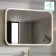 Willow Brushed Brass Illuminated LED Mirror Cabinet With BLUETOOTH Speaker & USB Port 700x1000mm
