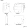 Margot Brushed Brass Illuminated LED Mirror Cabinet 700x500mm