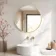 Paris Brushed Brass Round Bathroom Mirror 600mm
