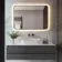 Nina Black Framed Backlit Illuminated LED Mirror 700x1000mm