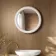 Joyce Round Illuminated RGB LED Mirror 600mm