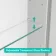 Felicity Gloss White LED Mirror Cabinet 600x450mm