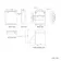 Felicity Gloss White LED Mirror Cabinet 600x450mm
