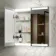 Felicity Gloss White LED Mirror Cabinet 600x600mm