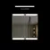 Felicity Gloss White LED Mirror Cabinet 600x600mm