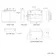 Felicity Gloss White LED Mirror Cabinet 600x600mm