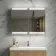 Felicity Gloss White LED Mirror Cabinet 600x800mm