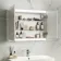 Felicity Gloss White LED Mirror Cabinet 600x800mm