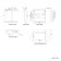 Felicity Battery Powered Gloss White LED Mirror Cabinet 600x600mm
