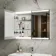 Felicity Battery Powered Gloss White LED Mirror Cabinet 600x800mm