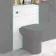 Harper Gloss White Back To Wall Toilet Unit 600mm