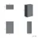 Capri Fog Grey Back To Wall Toilet Unit 500mm