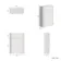 Sorrento Coastal White 600 Toilet Unit
