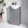 Chrome Handle for Quartz Vanity Unit