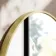 Essence Brushed Gold Round Bathroom Mirror 800mm