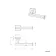 Isla chrome Square Toilet Roll Holder