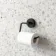 Sofia Matt Black Toilet Roll Holder