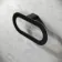 Daphne Matt Black Towel Ring