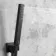 Galway Premium Matt Black Square Thermostatic Waterfall Shower Set & Hand Shower