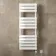 Santorini Electric White Flat Panel Heated Towel Rail 1200x450mm