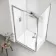 Hamburg Easy Clean 8mm Sliding Shower Enclosure 1100x800mm - Easy Fix Feature