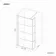 Munich Matt Black Grid 8mm Wet Room Shower Glass 1000mm & 250mm Return Panel