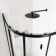 Hamburg Matt Black Easy Clean 8mm Offset Quadrant Shower Enclosure 1200x900mm - Easy Fix