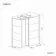 Munich Matt Black Grid 8mm Walk In Shower Enclosure 1000mm & 800mm Glass with Pivotal Return Panel