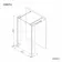 Copenhagen Easy Clean 8mm Walk Through Wet Room Shower Glass Panel 1400mm & 250mm Return Panel